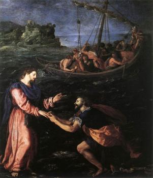 Alessandro Allori : St Peter Walking on the Water